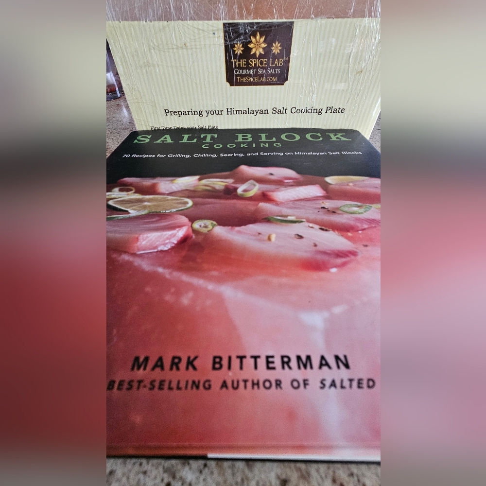 Salt Block And Cookbook